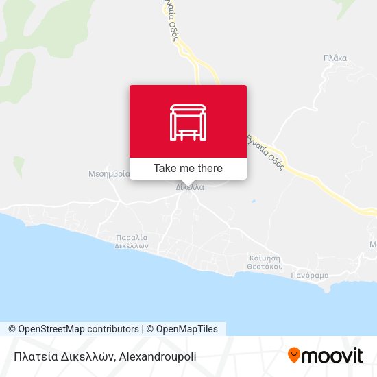 Πλατεία Δικελλών map