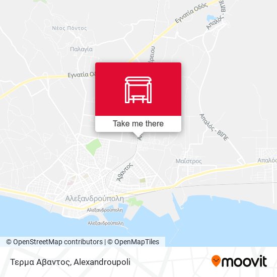 Τερμα Αβαντος map