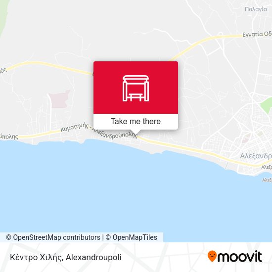 Κέντρο Χιλής map