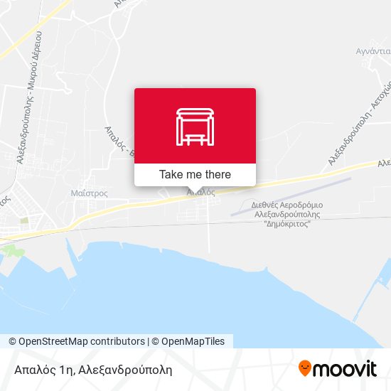 Απαλός 1η map