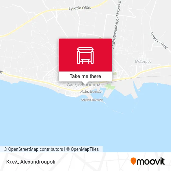 Κτελ map