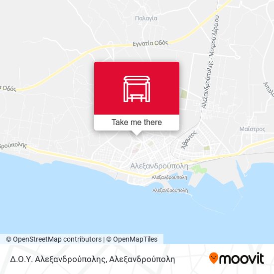 Δ.Ο.Υ. Αλεξανδρούπολης map