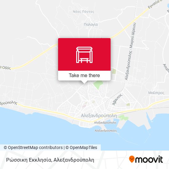 Ρώσσικη Εκκλησία map