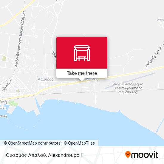 Οικισμός Απαλού map