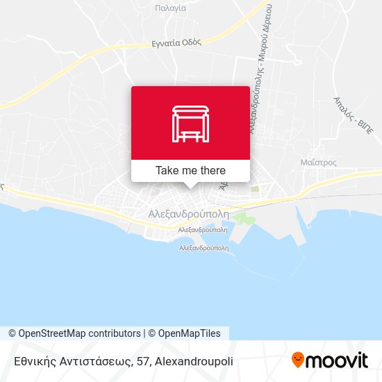 Εθνικής Αντιστάσεως, 57 map
