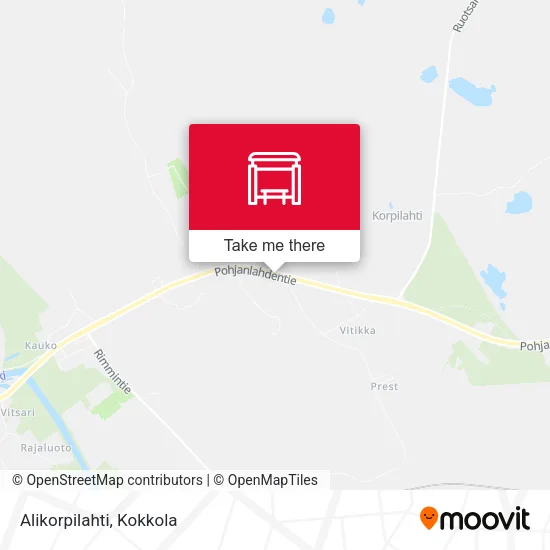 Alikorpilahti map