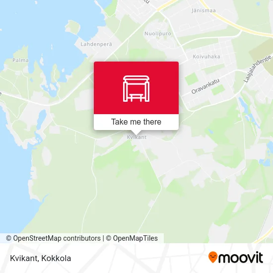 Kvikant map