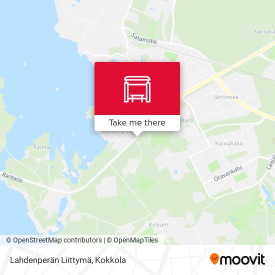 Lahdenperän Liittymä map