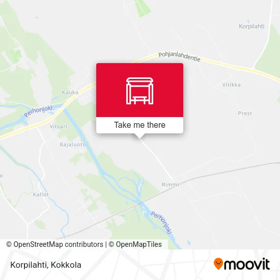 Korpilahti map