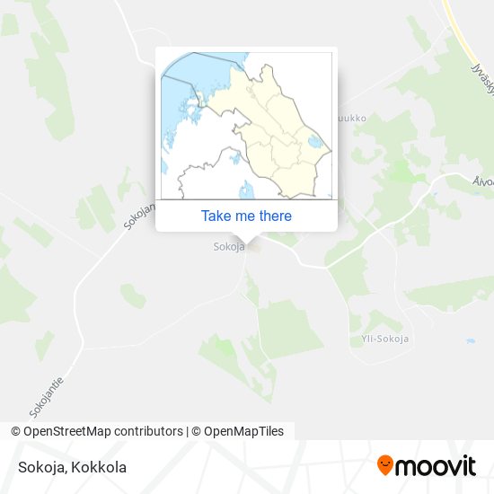 Sokoja map