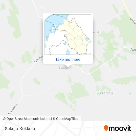 Sokoja map