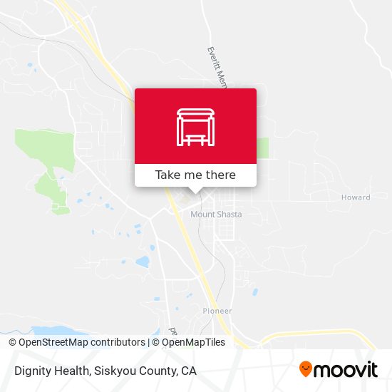 Dignity Health map