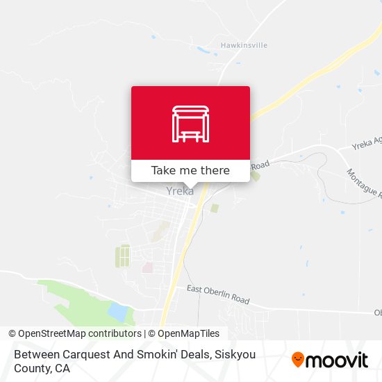 Mapa de Between Carquest And Smokin' Deals