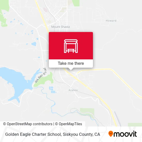 Golden Eagle Charter School map