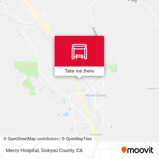Mercy Hospital map