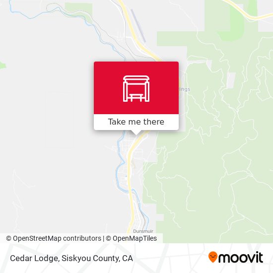 Mapa de Cedar Lodge