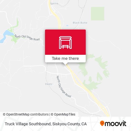Mapa de Truck Village Southbound