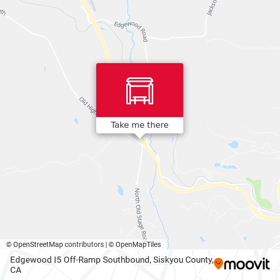 Edgewood I5 Off-Ramp Southbound map