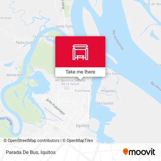 Parada De Bus map