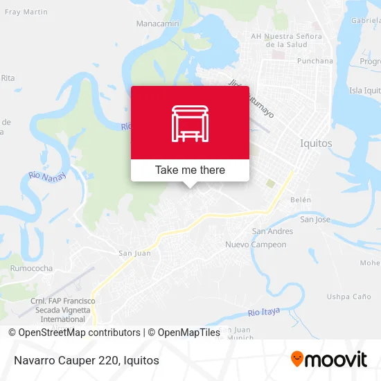 Navarro Cauper 220 map