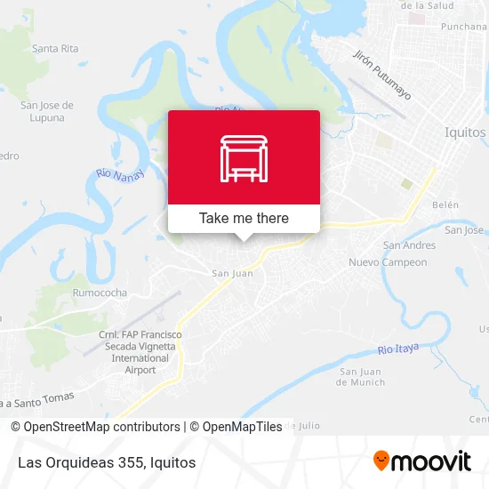 Las Orquideas 355 map