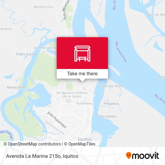 Avenida La Marina 215o map