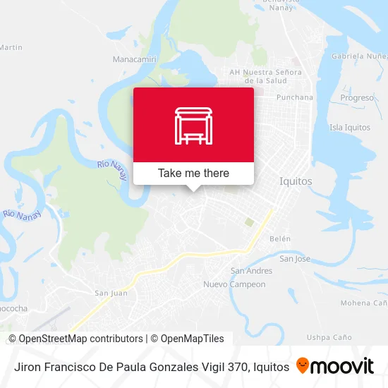 Jiron Francisco De Paula Gonzales Vigil 370 map