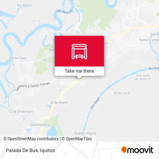 Parada De Bus map