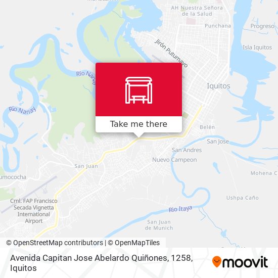 Avenida Capitan Jose Abelardo Quiñones, 1258 map