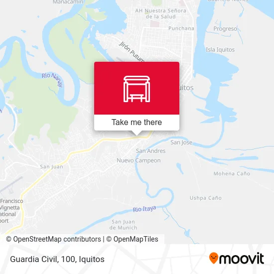 Guardia Civil, 100 map