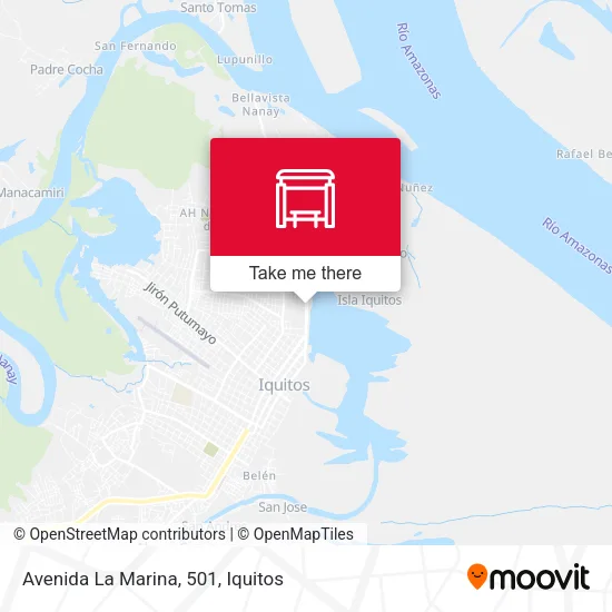 Mapa de Avenida La Marina, 501