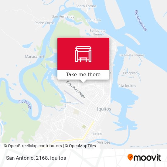 San Antonio, 2168 map