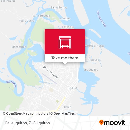Calle Iquitos, 713 map