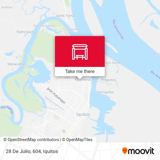 28 De Julio, 604 map