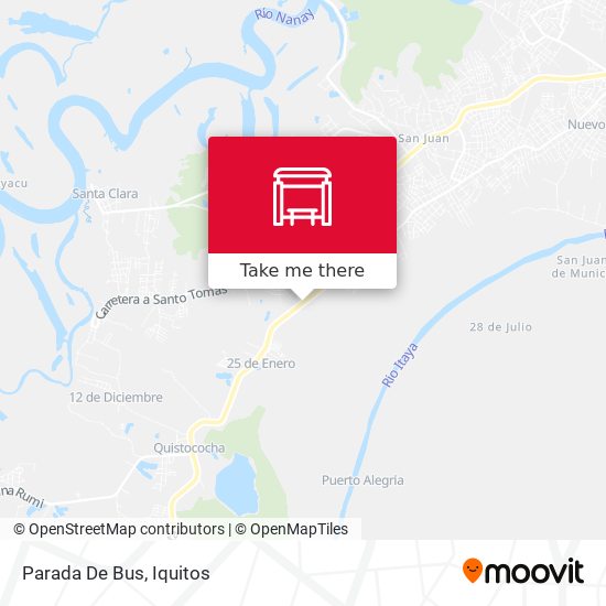 Parada De Bus map