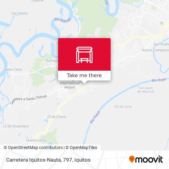Carretera Iquitos-Nauta, 797 map