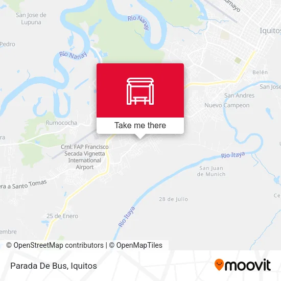 Parada De Bus map