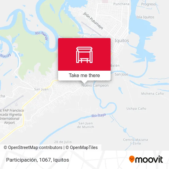 Participación, 1067 map
