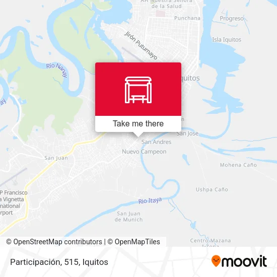 Participación, 515 map