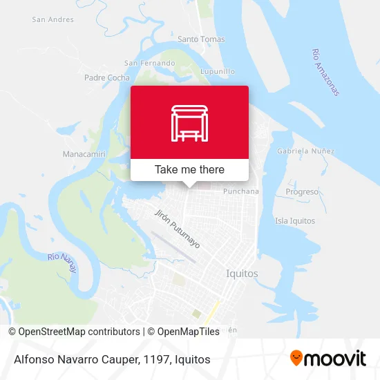 Alfonso Navarro Cauper, 1197 map