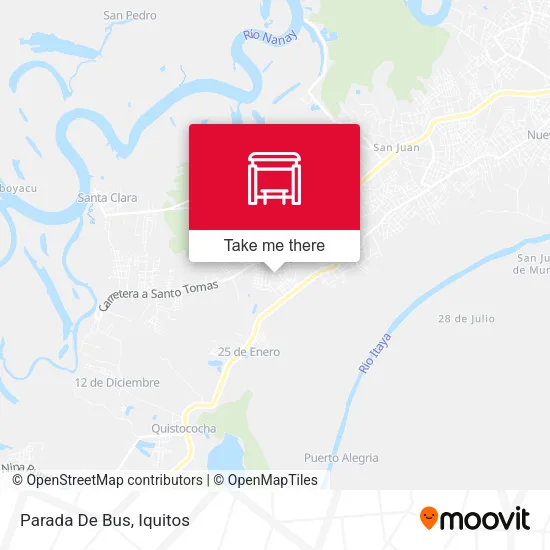 Parada De Bus map