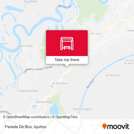 Parada De Bus map