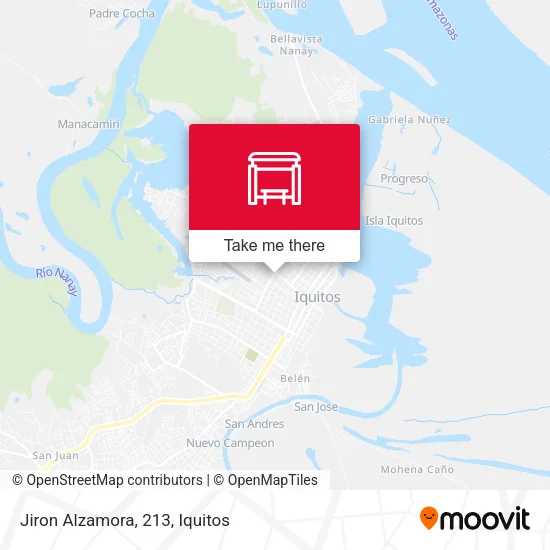 Jiron Alzamora, 213 map