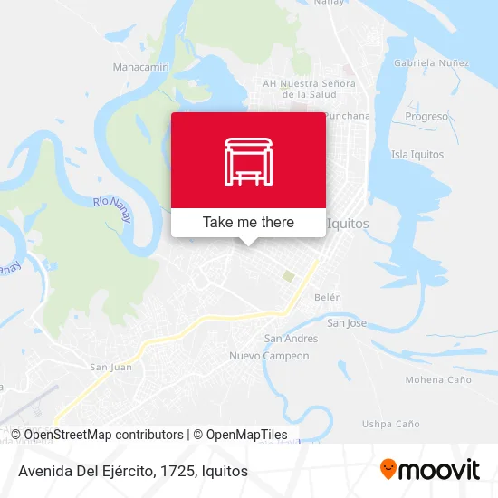 Avenida Del Ejército, 1725 map