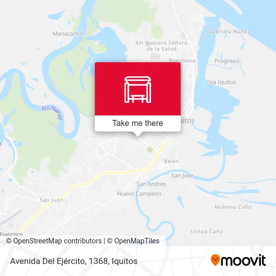 Avenida Del Ejército, 1368 map