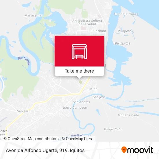 Avenida Alfonso Ugarte, 919 map