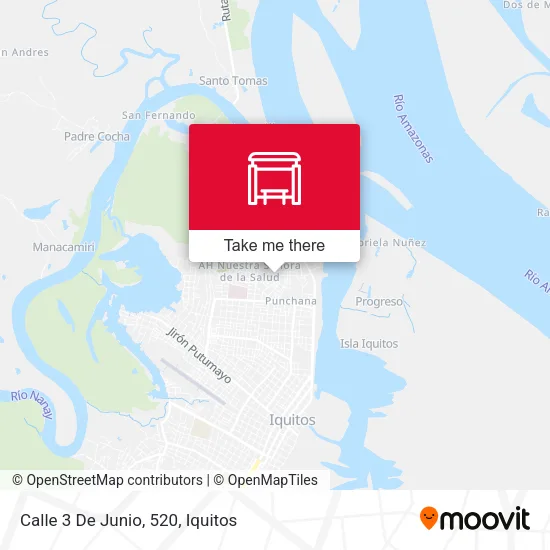 Calle 3 De Junio, 520 map
