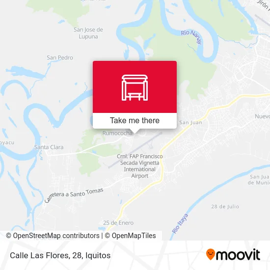 Calle Las Flores, 28 map