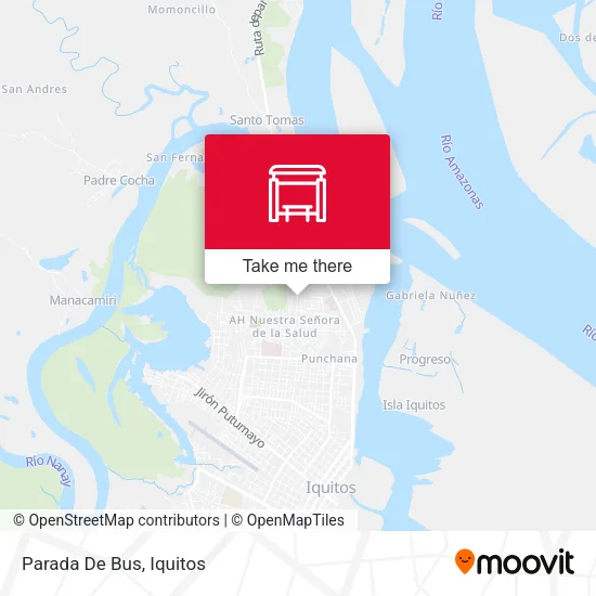 Parada De Bus map