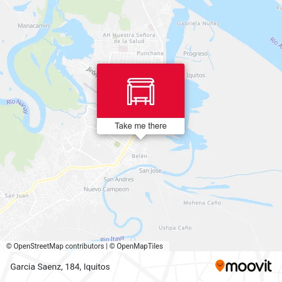 Garcia Saenz, 184 map